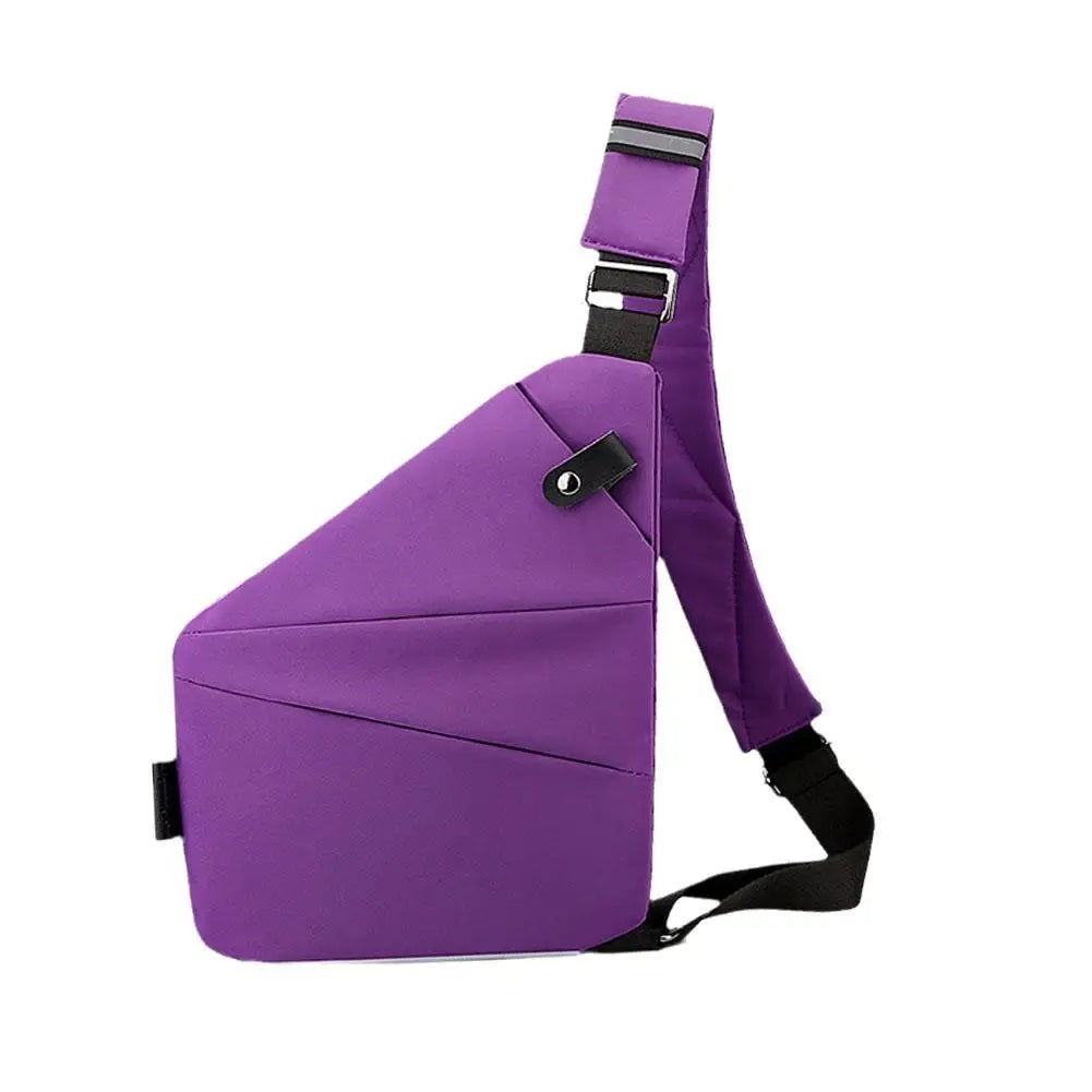 Men’s Anti-Theft Crossbody Chest Bag | Compact, Water-Resistant Design for Travel and Outdoor Adventures