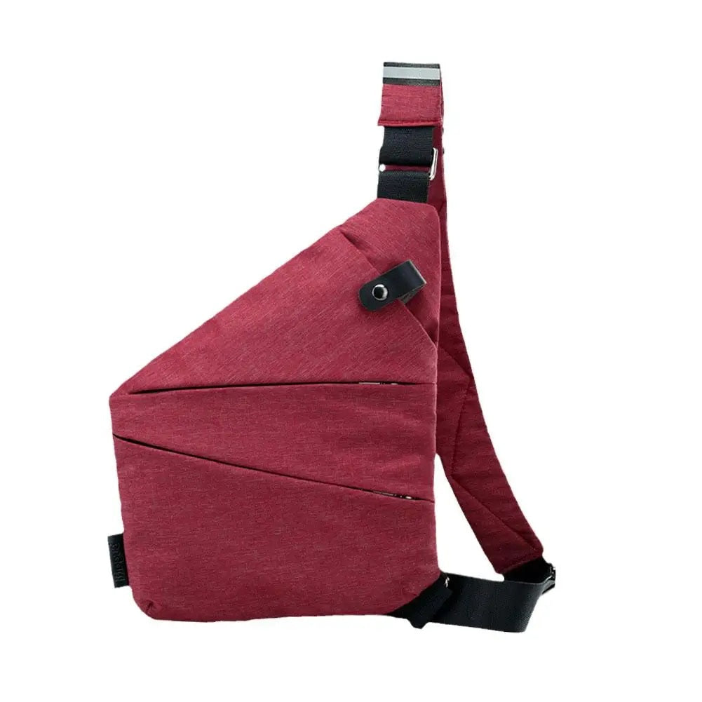 Men’s Anti-Theft Crossbody Chest Bag | Compact, Water-Resistant Design for Travel and Outdoor Adventures