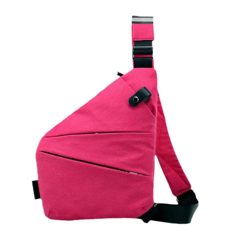 Men’s Anti-Theft Crossbody Chest Bag | Compact, Water-Resistant Design for Travel and Outdoor Adventures