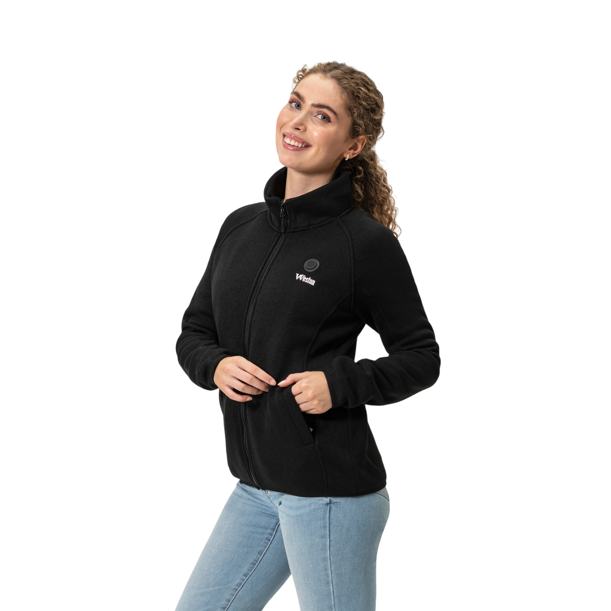 Heated Fleece Jacket | Ultra-Soft, Breathable & Rechargeable Battery for Women