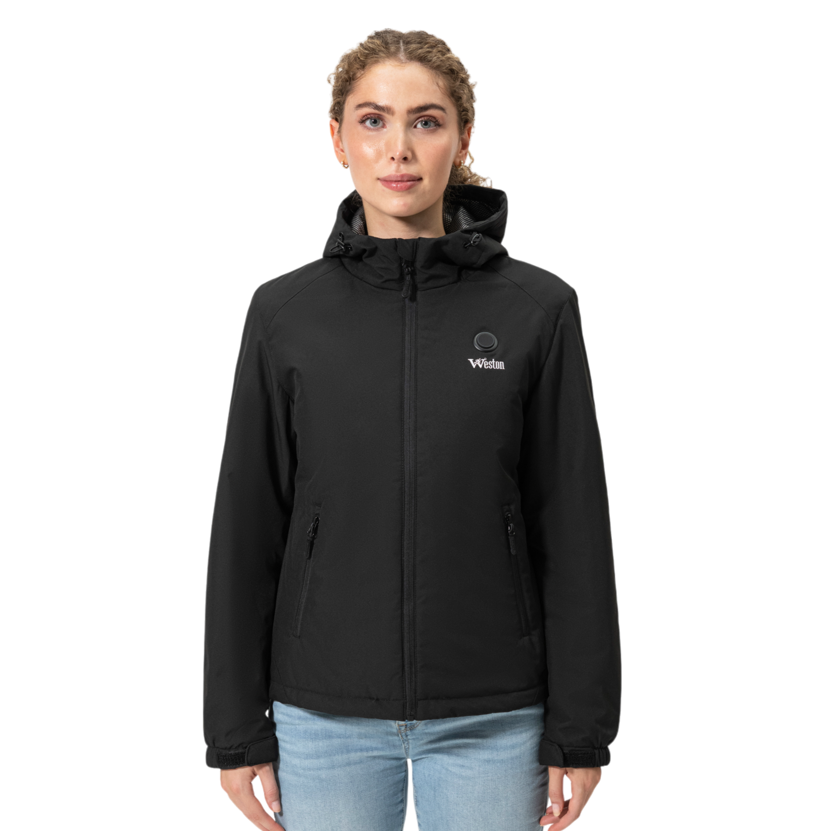 Women's Heated Jacket | 7.4V Rechargeable Battery, 3 Heat Settings & Soft Fleece for Outdoor Use