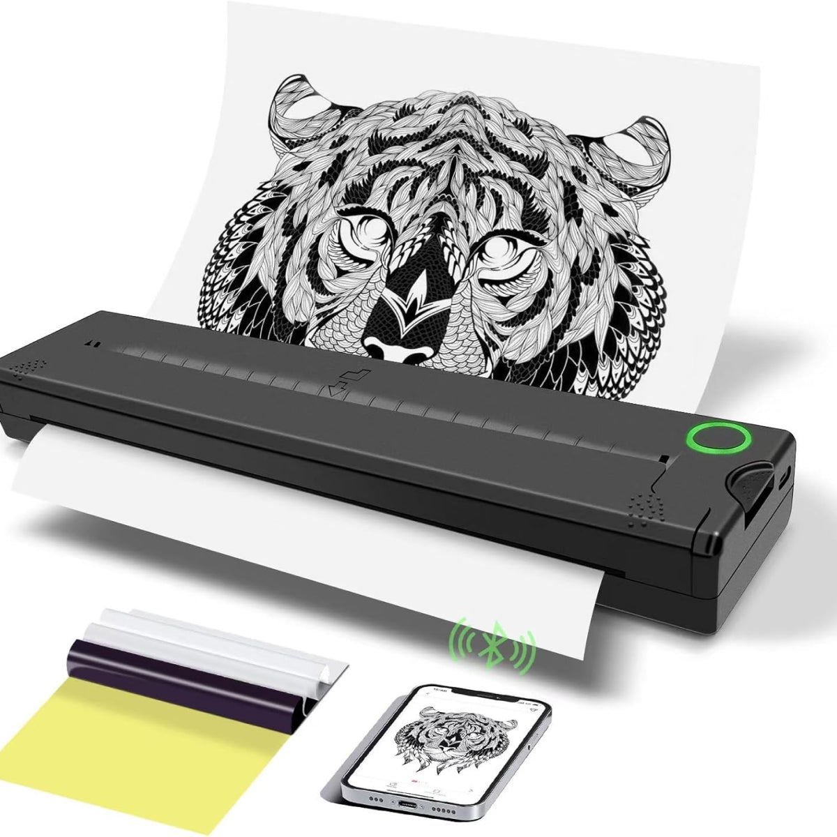 Wireless Inkless Printer – Compact and Efficient for Mobile Printing on the Go