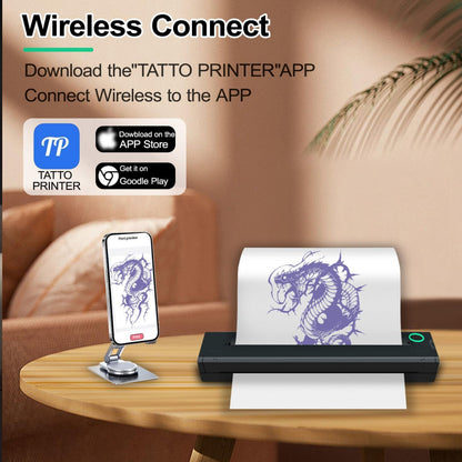 Wireless Inkless Printer – Compact and Efficient for Mobile Printing on the Go