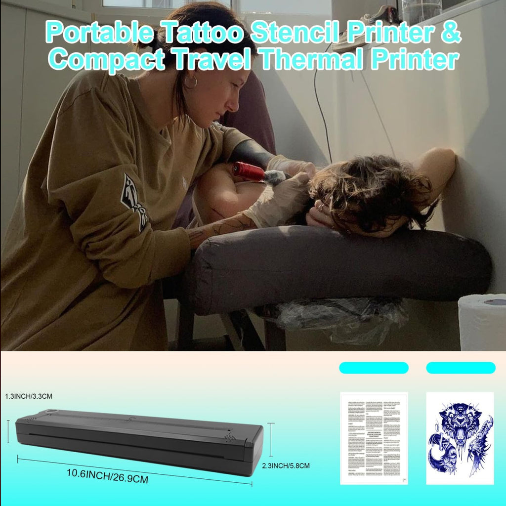 Wireless Inkless Printer – Compact and Efficient for Mobile Printing on the Go