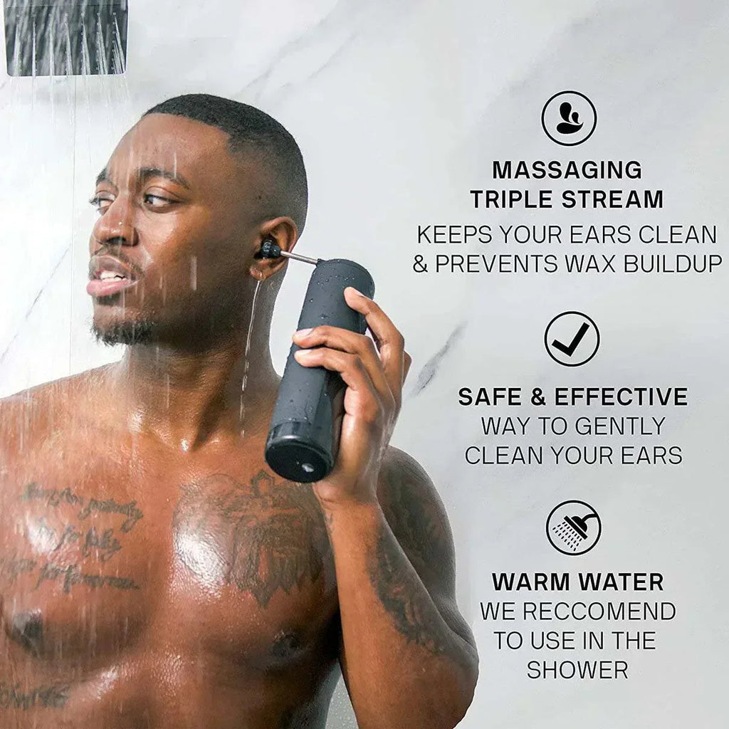 Ear Cleaning Device | Gentle Triple Water Spray for Effective Wax Removal & Healthier Ears at Home