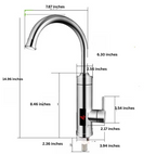 Electric Hot and Cold Kitchen Faucet Tap | Instant Heating, Adjustable Temperature & Safe for Daily Use
