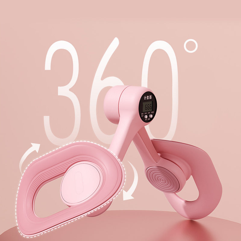 Adjustable Pelvic and Thigh Trainer | Portable, Ergonomic Design with Digital Counter for Home and Gym Workouts