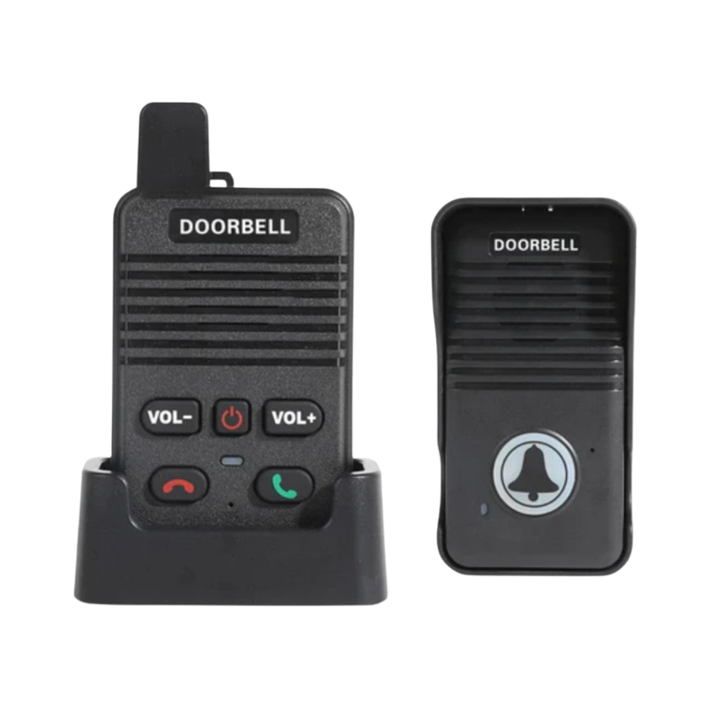 Advance Communication Intercom Doorbell | Waterproof, Hands-Free & Multi-Unit Compatible for Home and Office Use