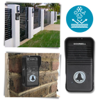 Advance Communication Intercom Doorbell | Waterproof, Hands-Free & Multi-Unit Compatible for Home and Office Use