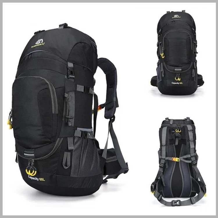 60L Waterproof Backpack | Spacious, Comfortable Fit & Ideal for Outdoor Adventures