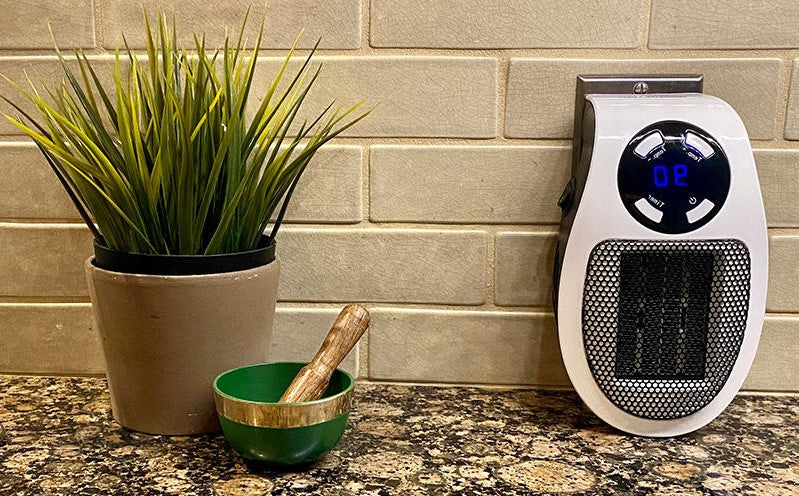 Portable Space Heater | Energy-Efficient Electric Heater with Remote Control