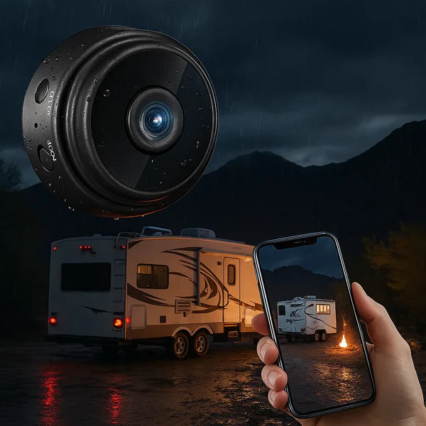 Wireless Waterproof Backup Camera for RVs, Trailers, and Vehicles - Night Vision, Wide Angle, Easy Installation