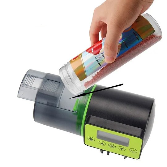 Automatic Fish Feeder | LCD Timer, Moisture-Resistant & Customizable Feeding for Aquatic Pets
