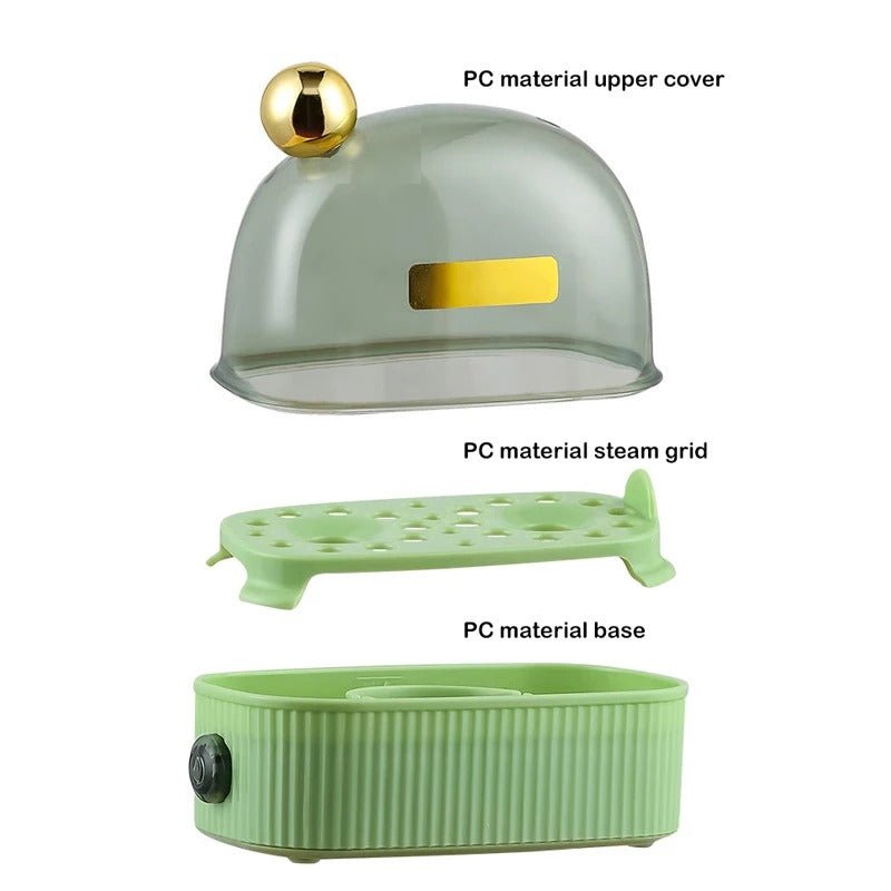 Rapid Egg Cooker with Automatic Power Off - Portable Egg Boiler for Home, Dormitory, Camping & Awning Use