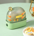 Rapid Egg Cooker with Automatic Power Off - Portable Egg Boiler for Home, Dormitory, Camping & Awning Use