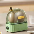 Rapid Egg Cooker with Automatic Power Off - Portable Egg Boiler for Home, Dormitory, Camping & Awning Use