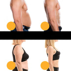 Belly Fat Reduction Massage Belt | EMS Muscle Stimulation & Vibration Therapy for Home Use and Busy Professionals