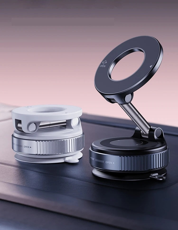 Rotating Magnetic Car Phone Holder | 360° Adjustable, Ultra-Strong Grip & Compatible with All Phone Types for Secure Navigation
