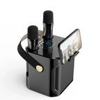 Portable High Power Karaoke Bluetooth Speaker | 100W, Dual Microphones & Perfect for Parties, Camping & Outdoor Gatherings