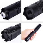 High-Power Tactical Laser Torch - Military Grade Flashlight for Outdoor Survival & Emergency Use