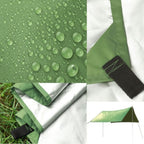 Camping Hammock Kit - Complete with Mosquito Net, Under Quilt Blanket, and Rainfly Cover Tarp for Ultimate Outdoor Comfort