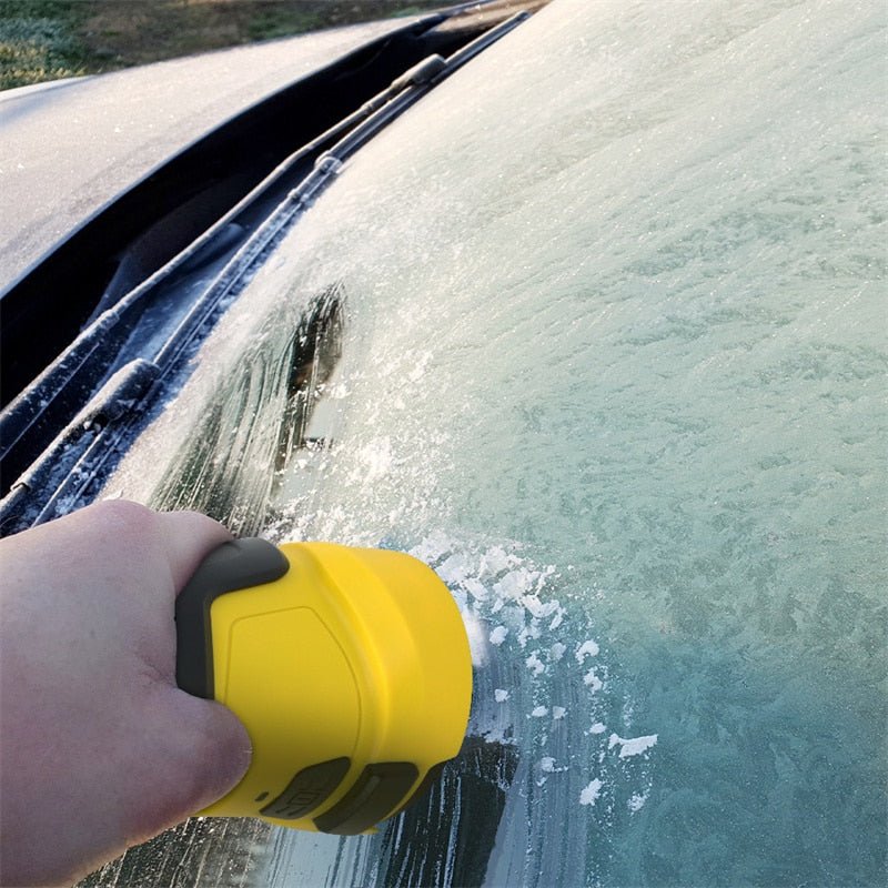 Anti-Freeze Electromagnetic Car Snow Removal Device - USB Rechargeable Electric Ice Scraper, Snow Master for Winter Car Care