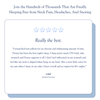 Contoured Orthopedic Pillow | Premium Memory Foam, Cooling Fabric & Support for Side, Stomach, and Back Sleepers