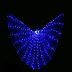 LED Butterfly Wings Costume - Fluorescent Belly Dance Outfit for Carnival & Performance Events