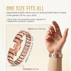 3x Strength Copper Magnetic Bracelet for Men | Adjustable, Waterproof & Ideal for Pain Relief and Improved Circulation