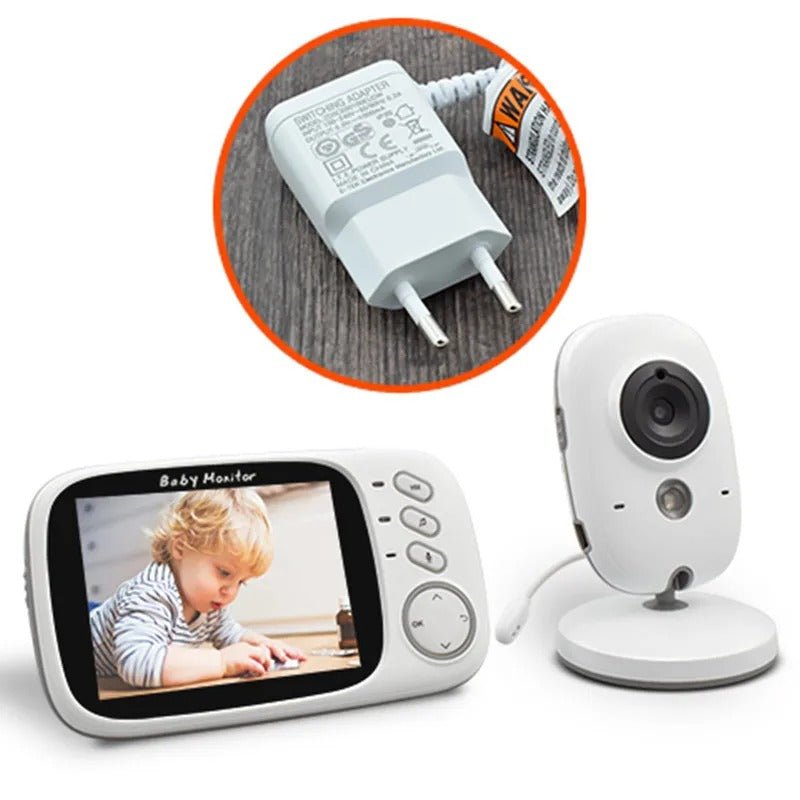 Digital Baby Care Device - Baby Monitor 2.4G Wireless with 3.2 Inches LCD, 2 Way Audio Talk Night Vision Surveillance Security Camera - Gear Elevation