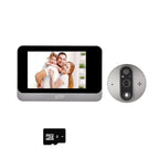 1080P WiFi Digital Door Viewer Peephole Camera with 4.3 Inch LCD Monitor & Motion Detection for Home Security