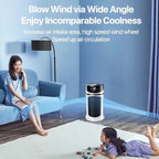 Portable Air Conditioner | 3-in-1 Cooling, Humidifying & USB-Powered for Home Office Use