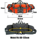 Outdoor Sports Waist Backpack for Hiking, Running, and Cycling - Lightweight, Adjustable, Water-Resistant Design