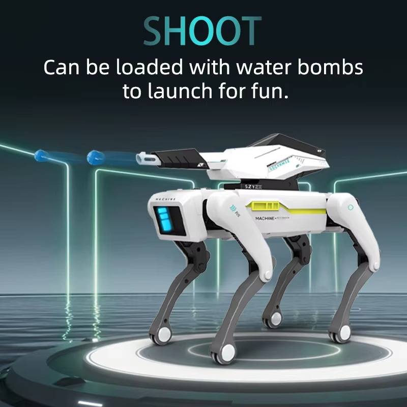 RC Robot Dog | Voice-Controlled, Programmable with 15+ Movements & Interactive Entertainment for Kids and Pet Lovers