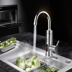 Electric Hot and Cold Kitchen Faucet Tap | Instant Heating, Adjustable Temperature & Safe for Daily Use