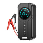 4-in-1 Car Jump Starter with Air Compressor, Power Bank & LED Flashlight – 1000A Peak Portable Battery Booster for Emergency Use