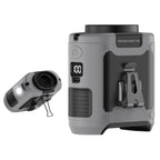 10000mAh Portable Waist Fan | Turbocharged Airflow, LED Light & Power Bank for Outdoor Activities and Sports Enthusiasts