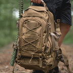 60L Military Tactical Backpack - Expandable Waterproof Rucksack for Camping, Hiking, Travel & Outdoor Adventures