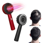 Electric scalp massager with red light therapy for hair care, promoting relaxation, and scalp health while enhancing hair growth