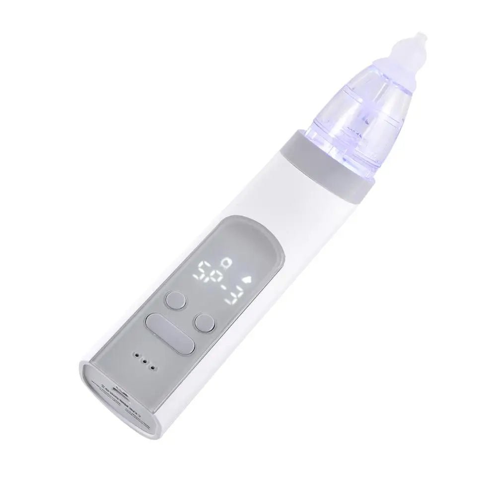 Electric Nasal Aspirator for Babies & Adults - Safe Hygienic Nose Cleaner & Blackhead Remover for Congestion Relief and Clear Breathing