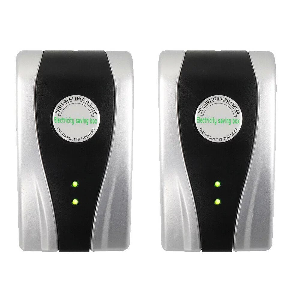 Electricity Energy Saver | Plug-In Device to Reduce Energy Waste & Lower Electric Bills for Home and Office