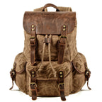 Crazy Horse Leather Backpack | Durable, Water-Resistant & Perfect for Work, Travel, or Everyday Use