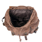 Crazy Horse Leather Backpack | Durable, Water-Resistant & Perfect for Work, Travel, or Everyday Use