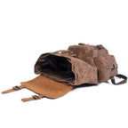 Crazy Horse Leather Backpack | Durable, Water-Resistant & Perfect for Work, Travel, or Everyday Use
