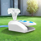 Outdoor Dog Drinking Fountain Dispenser - Step-On Water Station for Pets, Ideal for Backyard & Park Use