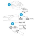 Outdoor Dog Drinking Fountain Dispenser - Step-On Water Station for Pets, Ideal for Backyard & Park Use