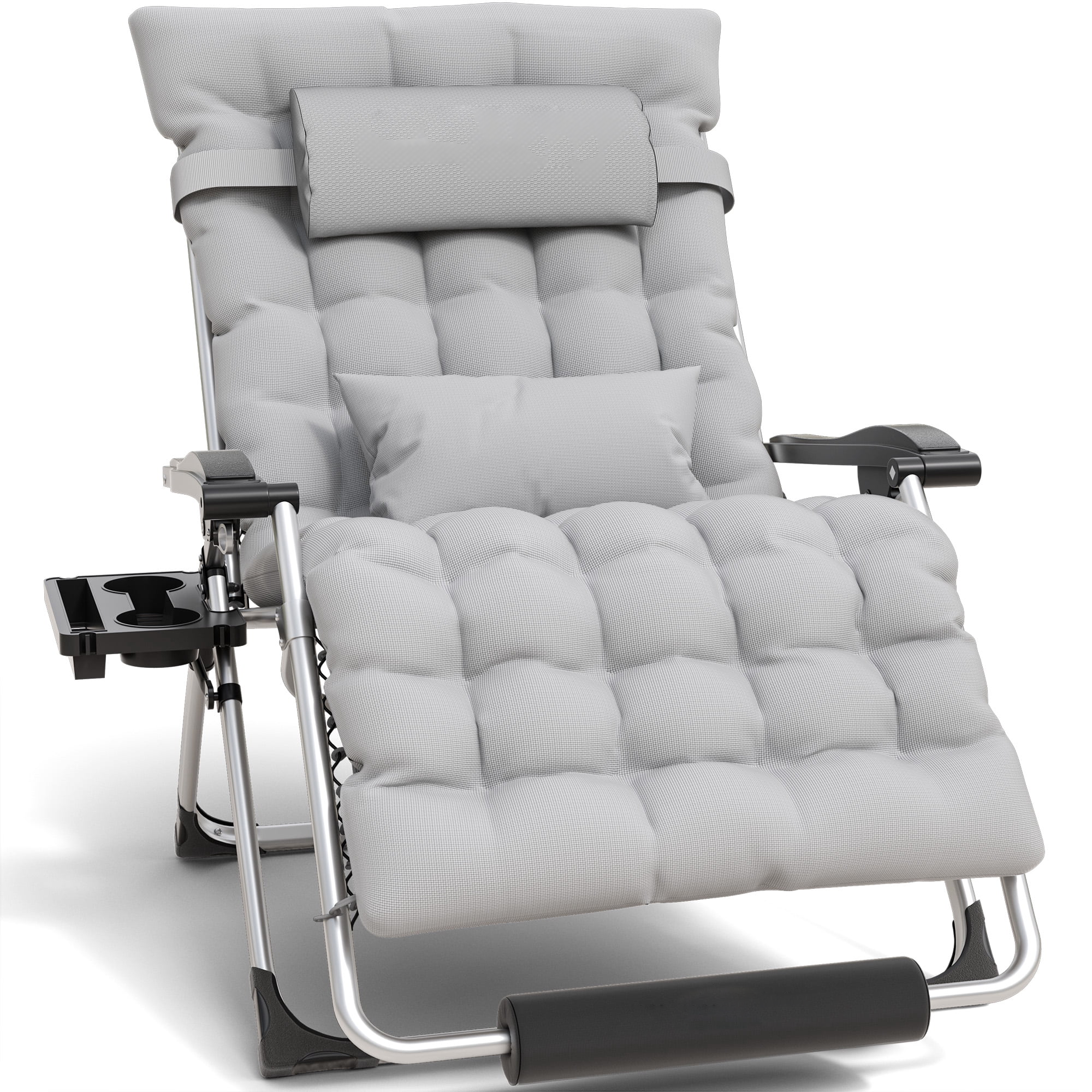 500LB Oversized Zero Gravity Chair | Ergonomic, Adjustable Headrest & Cushioned Comfort for Indoor and Outdoor Relaxation