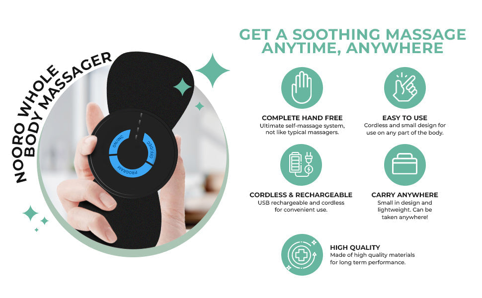 Whole Body Massager | NMES Technology for Instant Relief from Foot Pain, Swelling & Neuropathy at Home