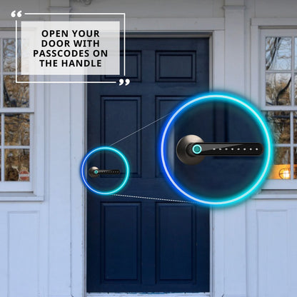 Smart Fingerprint Door Lock – Secure & Convenient Keyless Access for Home & Office