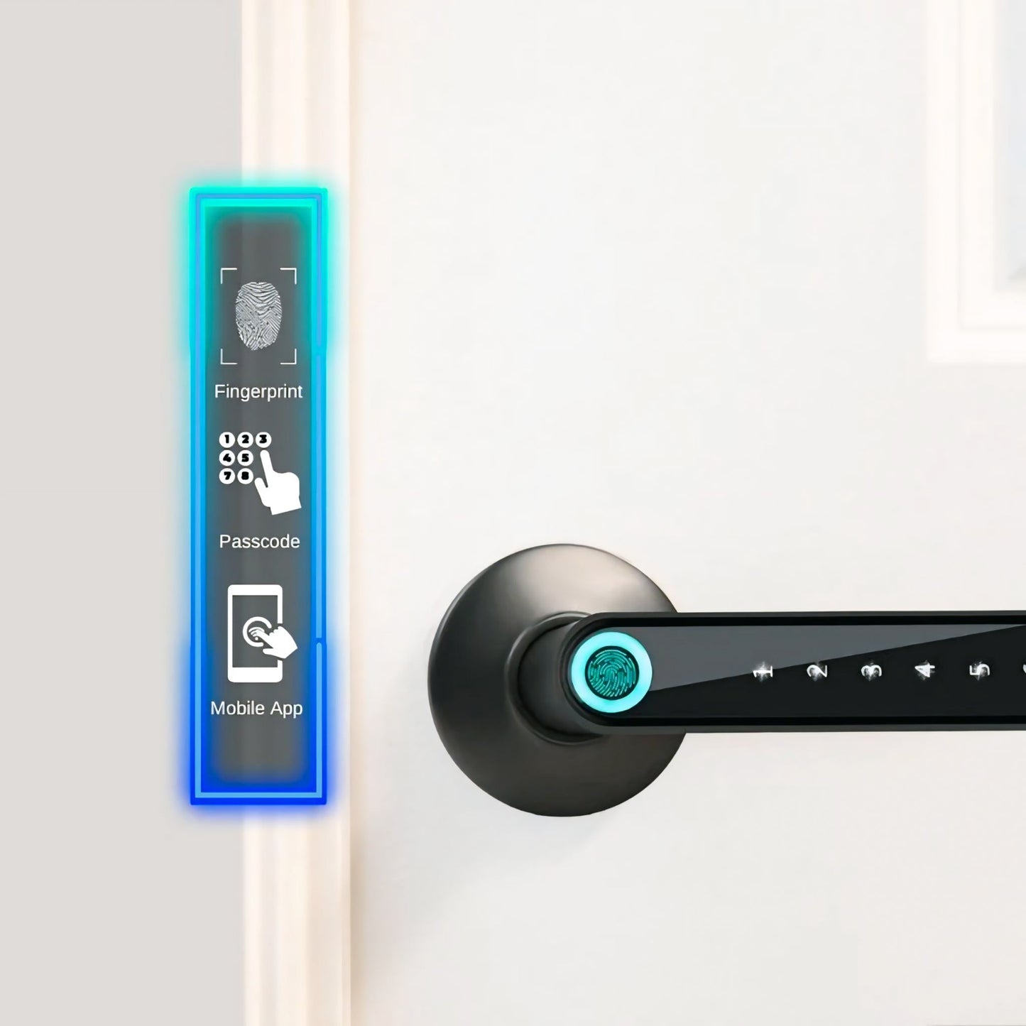 Smart Fingerprint Door Lock – Secure & Convenient Keyless Access for Home & Office